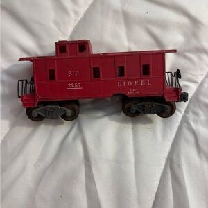 Vtg Lionel O-Gauge 2257 SP-Type Caboose Car Red
